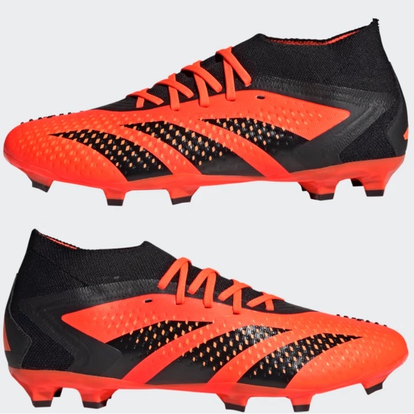 NEW!! ADIDAS PREDATOR ACCURACY.2 FIRM GROUND SOCCER CLEATS - Men’s 7 / Woman’s 8 - Picture 2 of 13